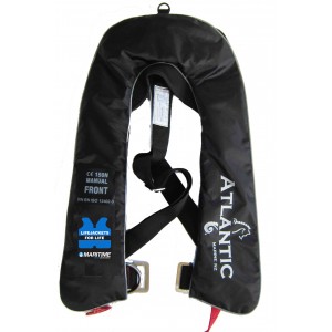 Inflatable Life Jacket Manual Black ( Yacht )