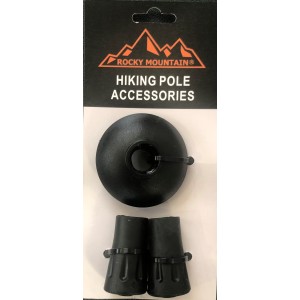 Hiking Stick Replacement Tip Pack