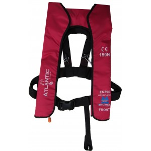 Inflatable Life Jacket Automatic Red